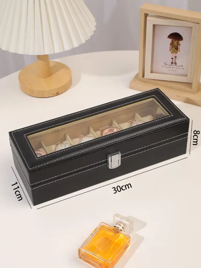 6 slots leather watch organizer, photo 2