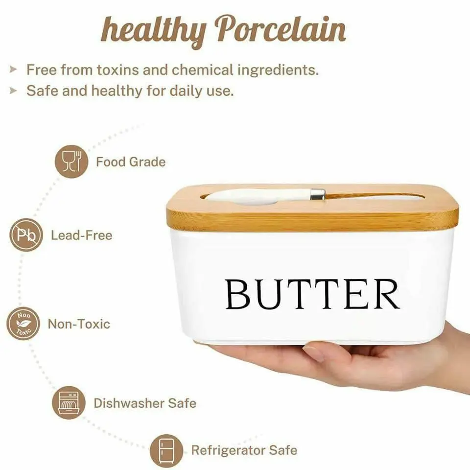 Ceramic butter set, photo 2