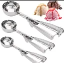 Stainless steel  ice-cream scooper, photo 2