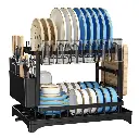 Quality Carbon 2 tier dish rack, photo 4