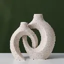 Snuggle Hollow Ceramic Vase, photo 3
