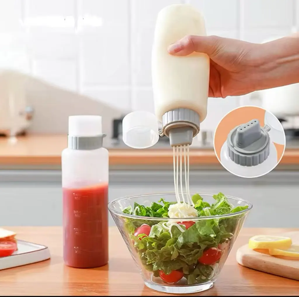 350ml 5 Holes Condiment Squeeze Bottle, photo 2