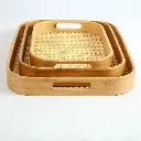 3pcs set Grid Bottom Tray, photo 2