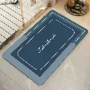 Rectangular absorbent bathroom mat, photo 5