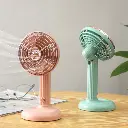 Small Retro Handheld Desktop Rotatable Fan, photo 4