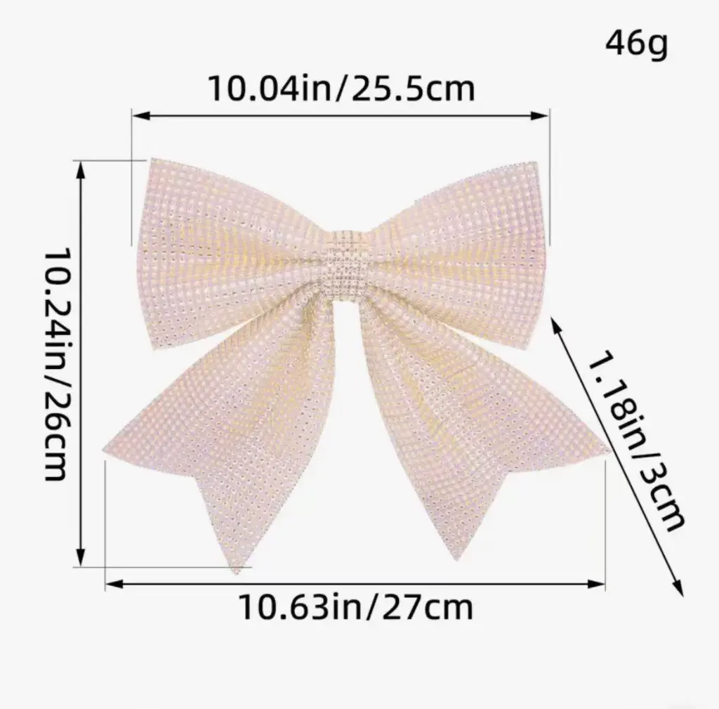 Christmas Diamond ribbon/ Bows, photo 3