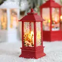 Santa Claus snowman lantern light, photo 2