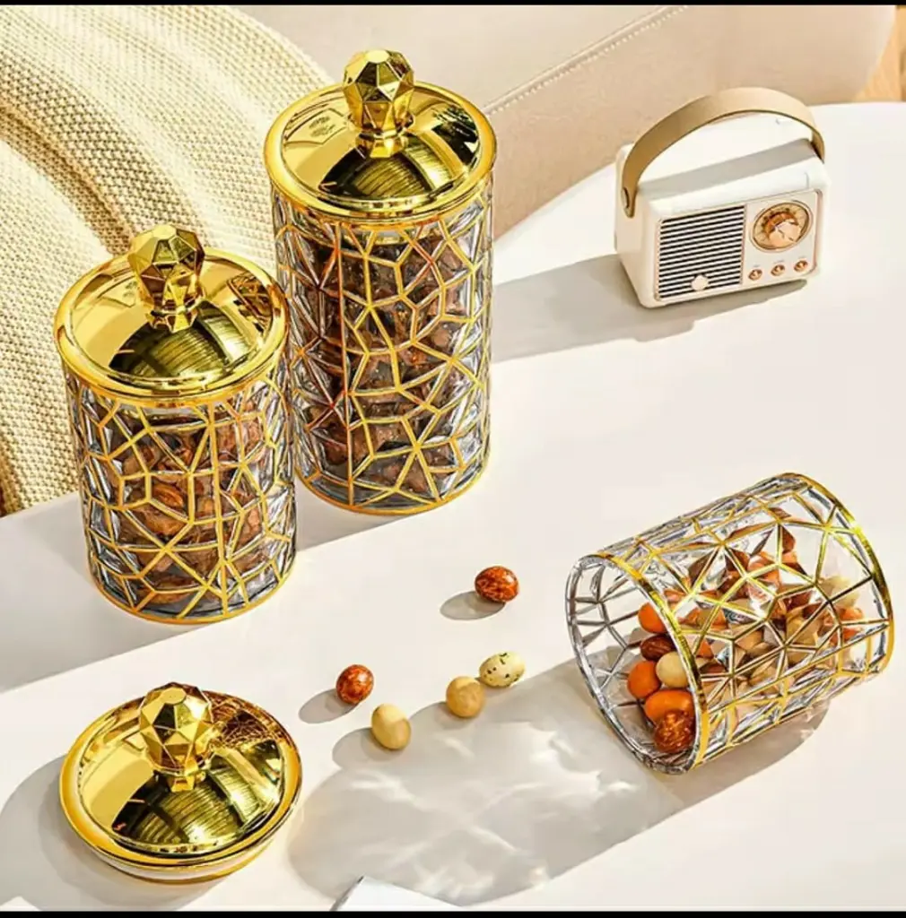 3 in 1 Transparent storage jars, photo 2