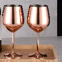 Elegant stainless steel non breakable goblets, photo 4