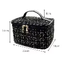 Tweed luxury cosmetic bag organizer, photo 4