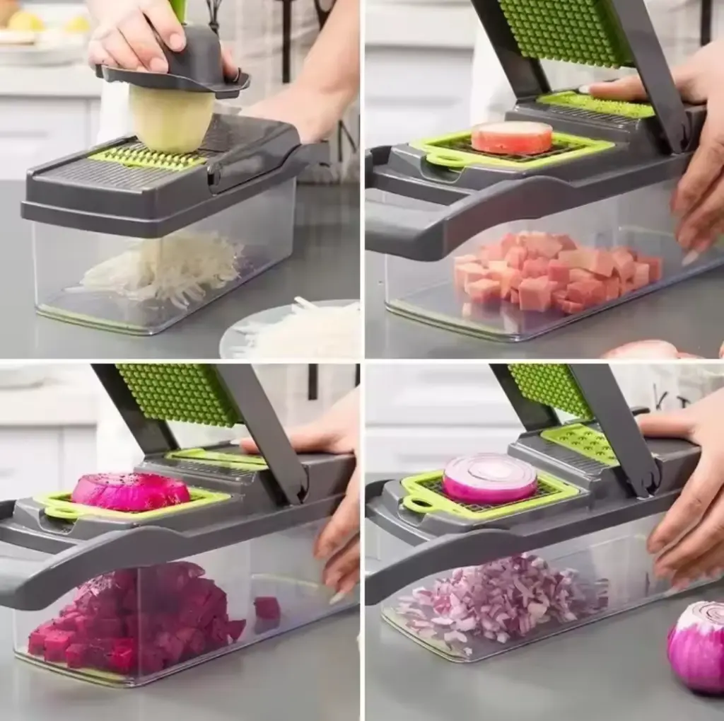 Multipurpose vegetable chopper slicer cutter, photo 2