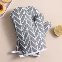 2pcs Cotton & Linen Oven Gloves, photo 2
