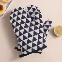 2pcs Cotton & Linen Oven Gloves, photo 4