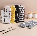 2pcs Cotton & Linen Oven Gloves, photo 6