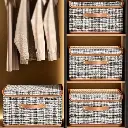 Foldable Fabric Storage Box with Flip Lid, photo 4