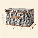 Foldable Fabric Storage Box with Flip Lid, photo 5