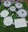 11 pc Heavy duty Enamel cast iron cookware, photo 4