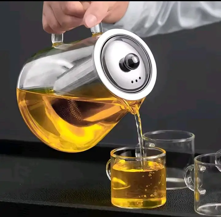 Borosilicate Tea decanter with infuser, photo 2