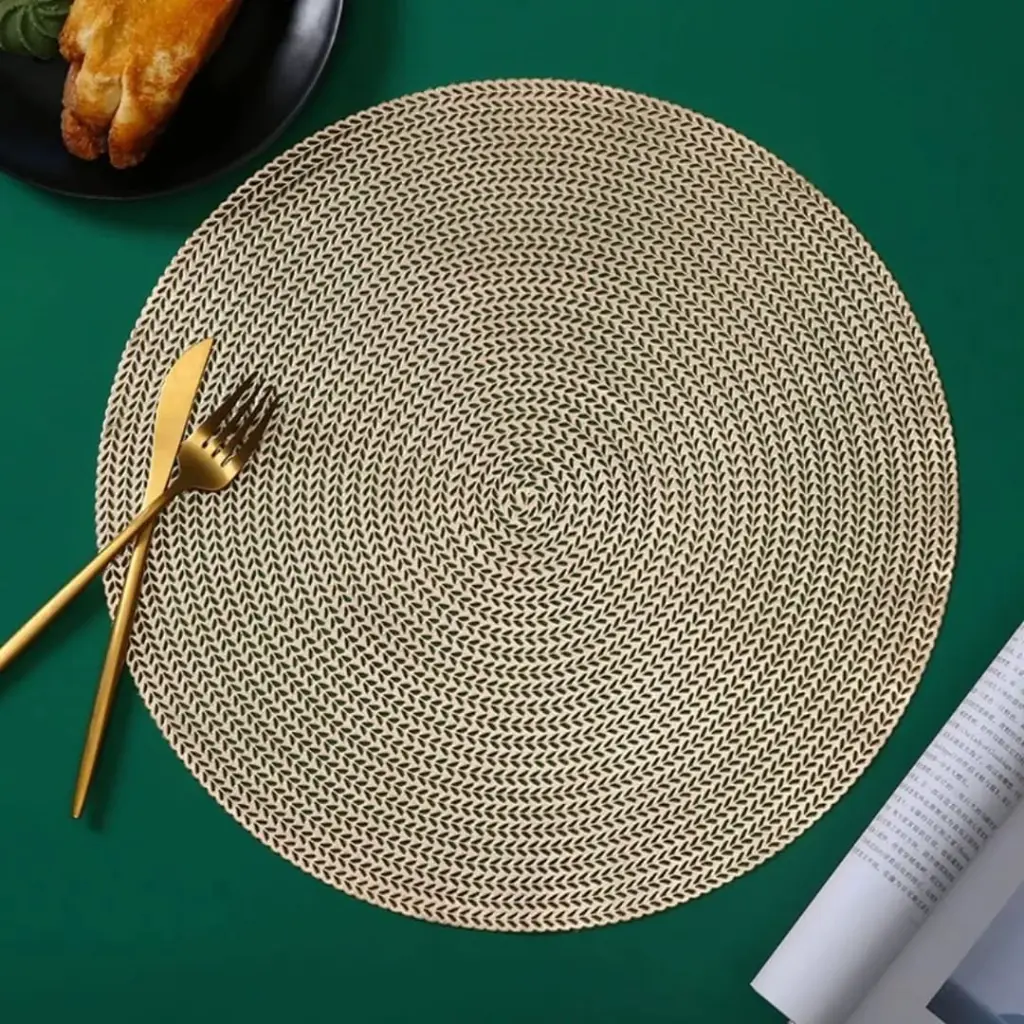 6pcs pvc non-woven table mats, photo 2