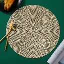 6pcs pvc non-woven table mats, photo 2