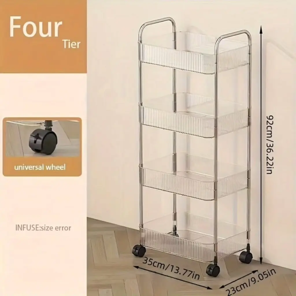 Acrylic shelves stainless steel frame, photo 3