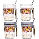 4pc set overnight oats jar, photo 2