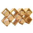8 pcs wooden spice rack, photo 2