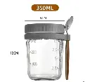 4pc set overnight oats jar, photo 3