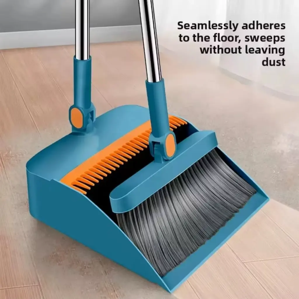 2-in-1 Broom & Dustpan Combo Set, photo 3