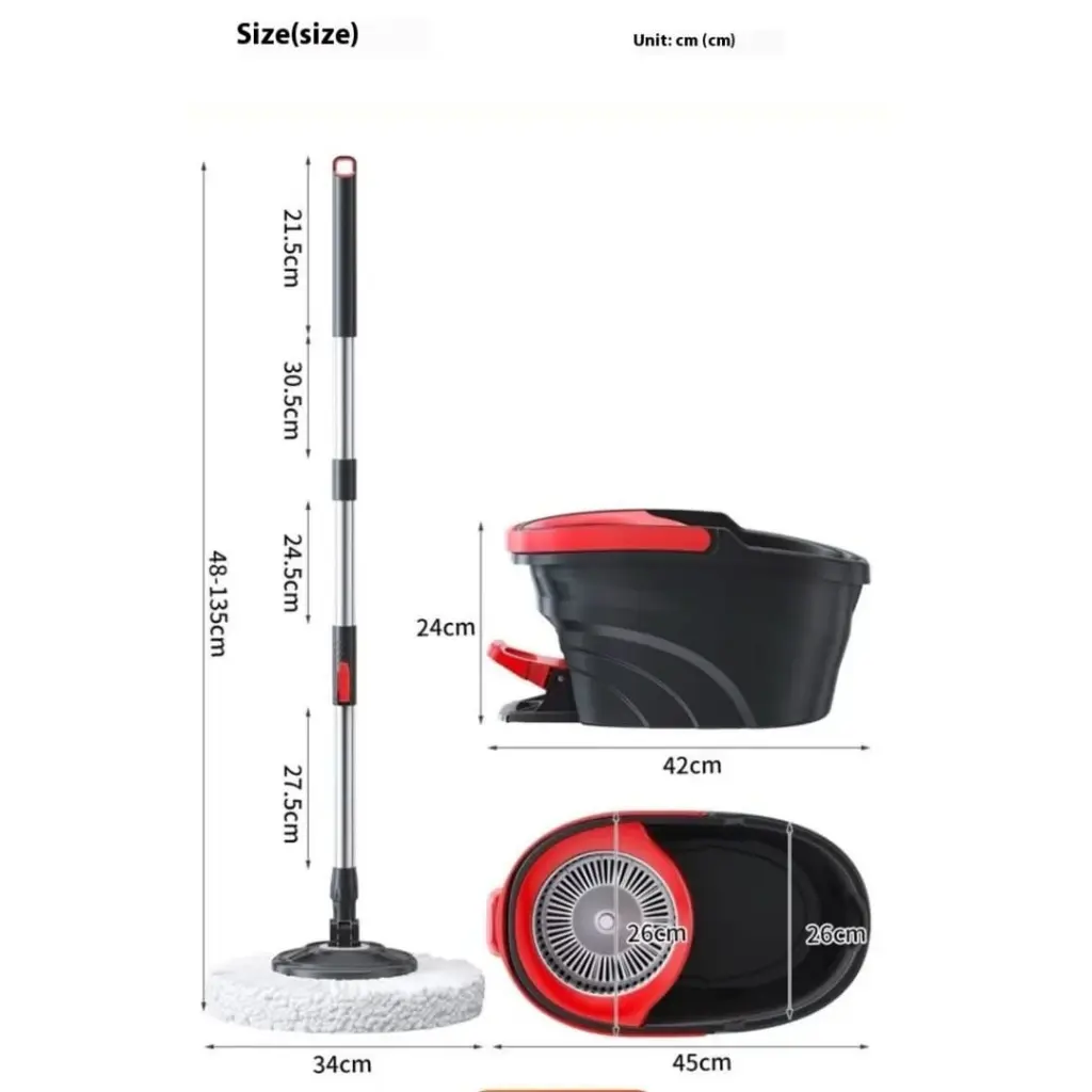 Pedal Spin Mop & Bucket Set, photo 2