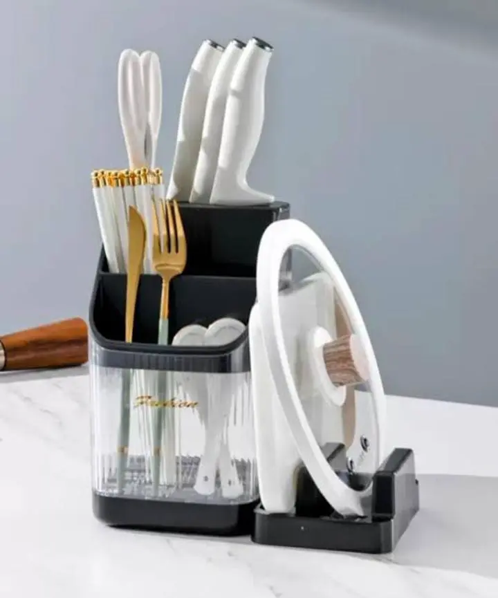 Acrylic cutlery/utensil Holder, photo 3