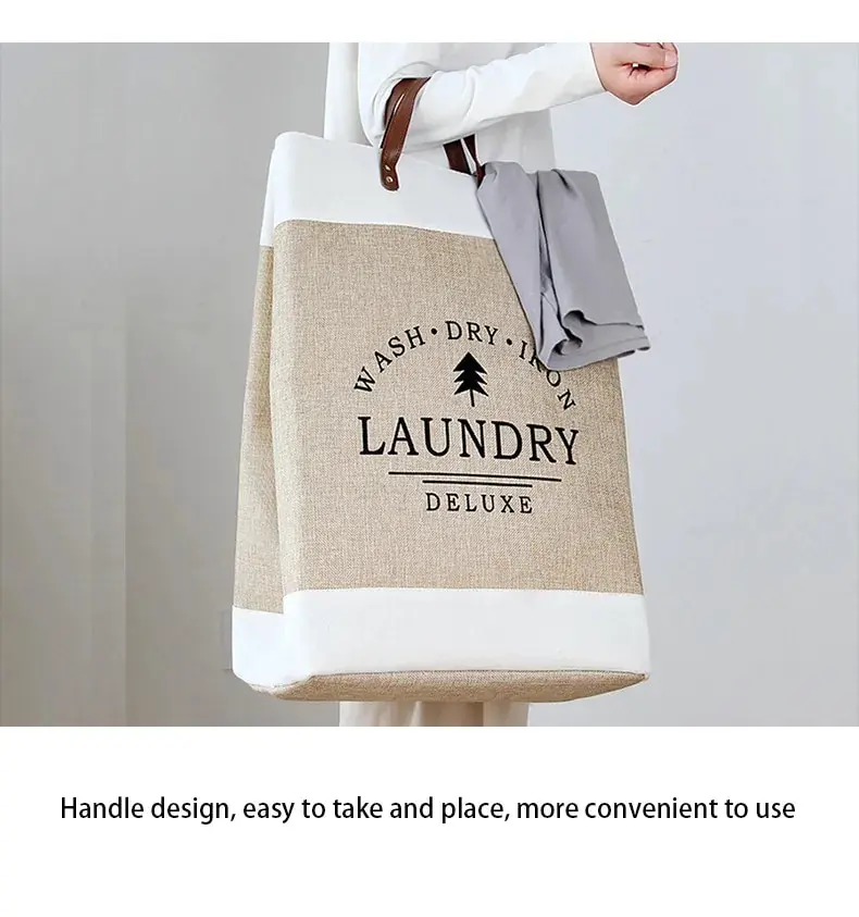 Large capacity Foldable Laundry Deluxe Basket, photo 3
