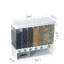 Partitioned Multifunctional cereal/rice dispenser, photo 4