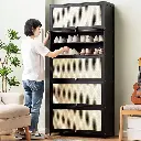 11Layer Breathable Bamboo Shoe Storage Cabinet, photo 2