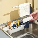Telescopic Sink Shelf Kitchen Sinks Organizer, photo 4
