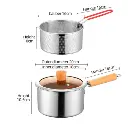 2 in 1 milk / frying pot, photo 6