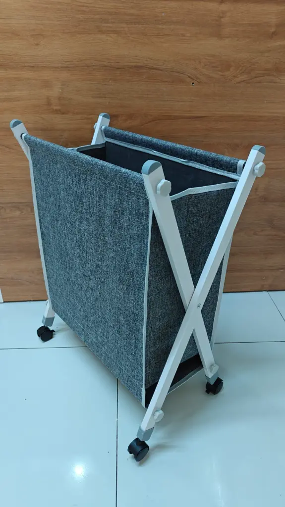 Laundry Basket with Stand & Wheels, photo 2