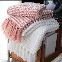 Knitted throw blankets, photo 4