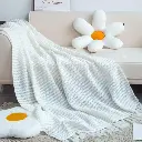 Knitted throw blankets, photo 5