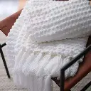 Knitted throw blankets, photo 6
