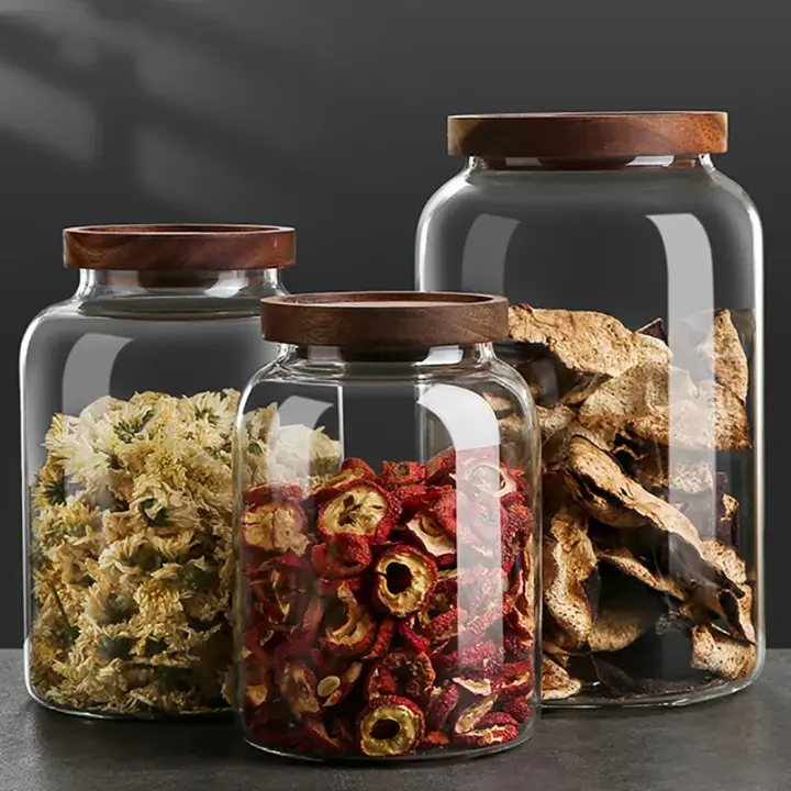 3L Borosilicate Glass Storage Jar, photo 2