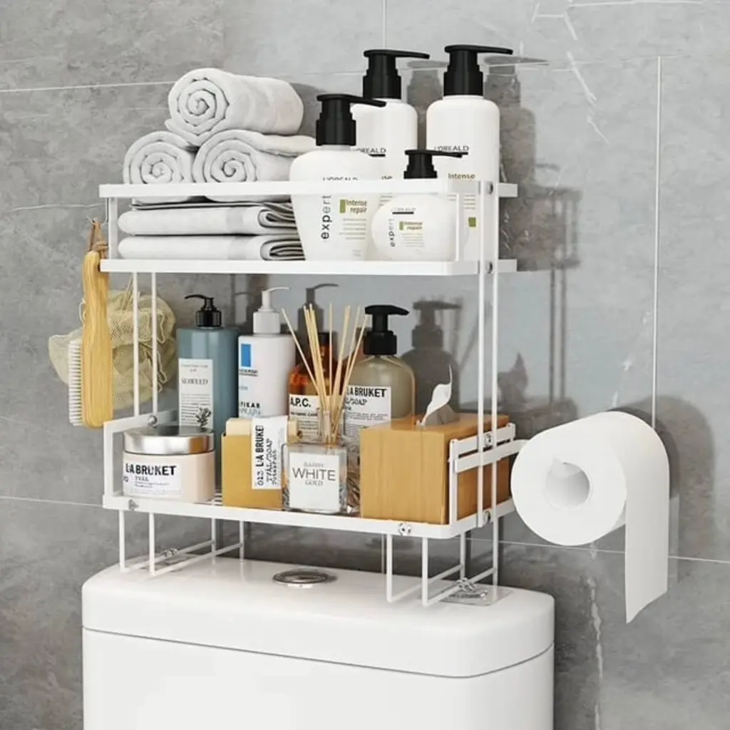 Double Layer Bathroom/Toilet Racks, photo 3