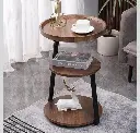 End Table, Round Living Room Sofa Side Table, photo 2