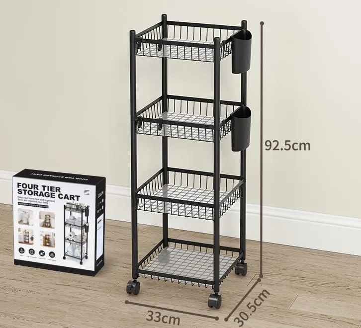4-Tier Multifunctional Storage Rack, photo 4