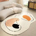 Irregular Pattern Area Rug, photo 2