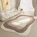 Irregular Pattern Area Rug, photo 4