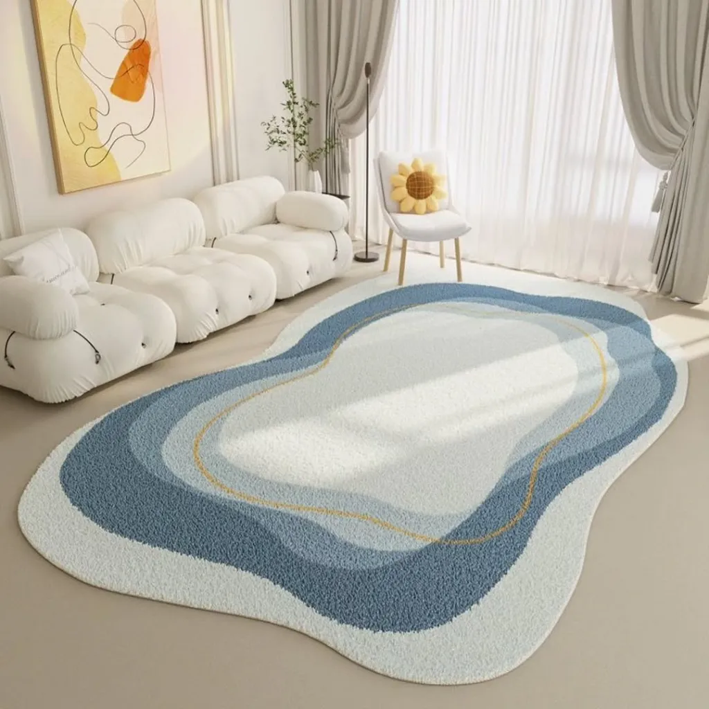 Irregular Pattern Area Rug, photo 5