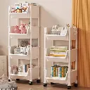 4-Layer Trolley Storage Rack, photo 3