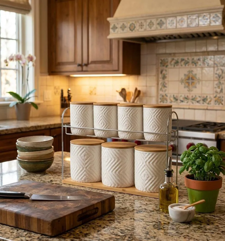 Luxury 8pc -Piece Canister Set, photo 2