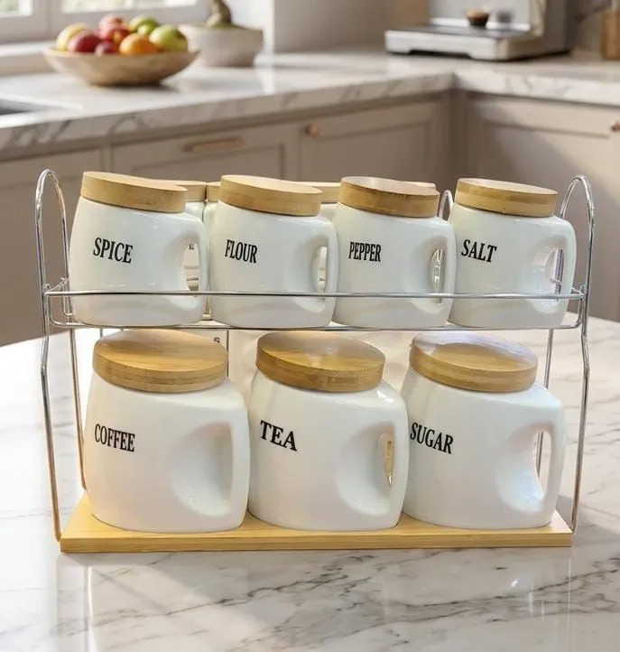 Luxury 8pc -Piece Canister Set, photo 3